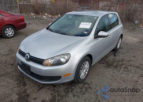 2012 Volkswagen Golf 2.5L 4-Door from USA, damaged, VIN WVWDB7AJ4CW285489